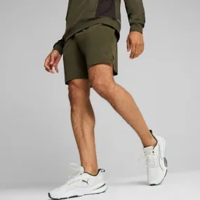 ENERGY 7-Stretch Men's Woven Shorts | Dark Olive | PUMA Exclusion List | PUMA 