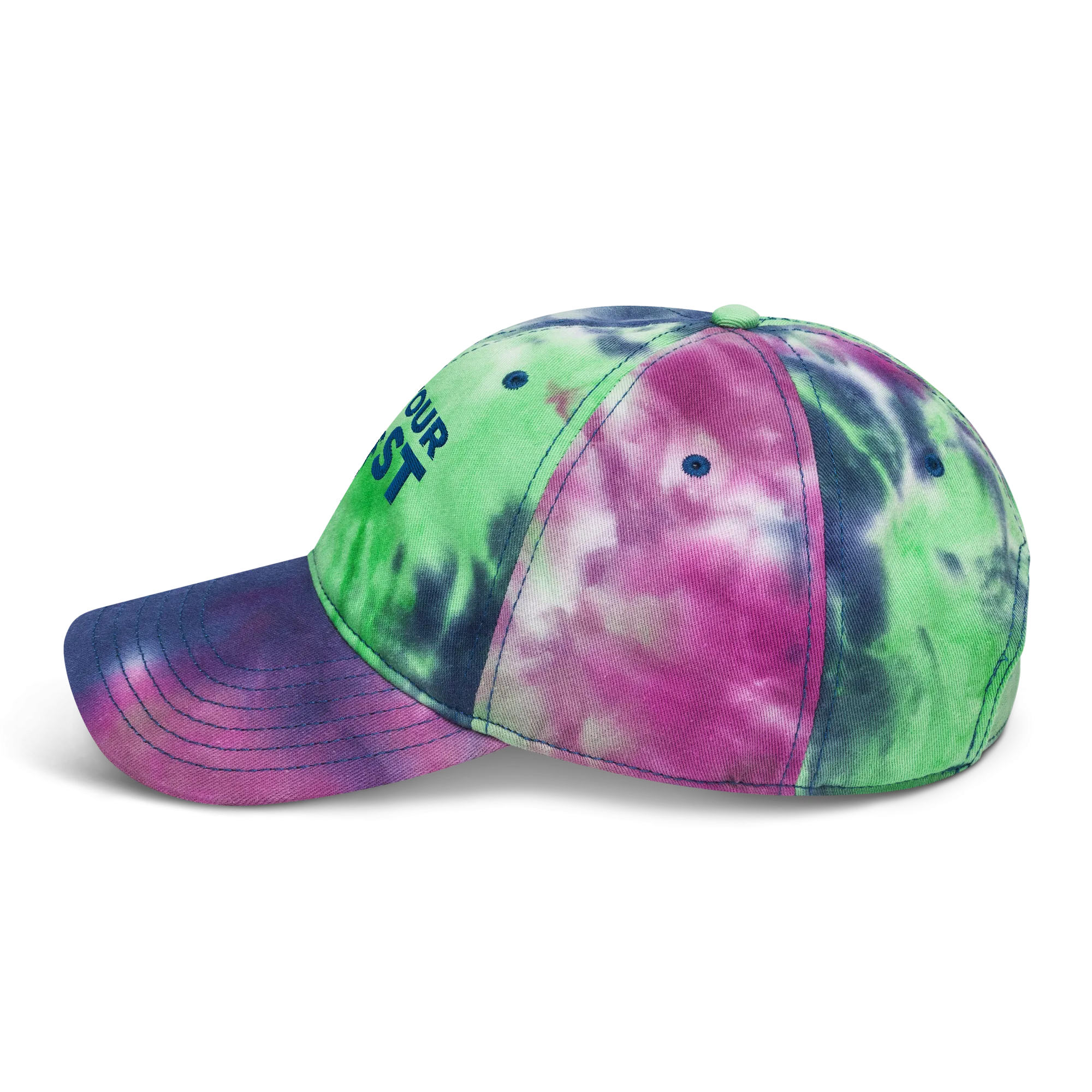 Find Your Coast Summer Tie Dye Hat