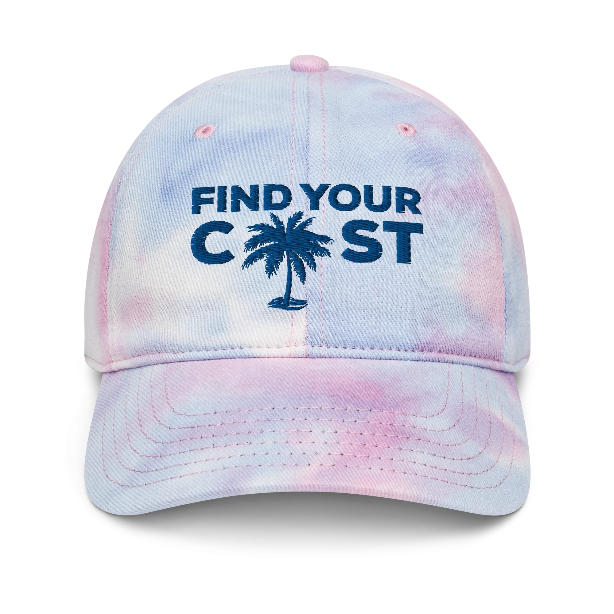 Find Your Coast Summer Tie Dye Hat