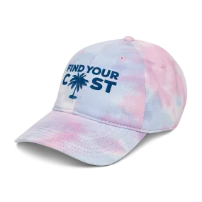 Find Your Coast Summer Tie Dye Hat