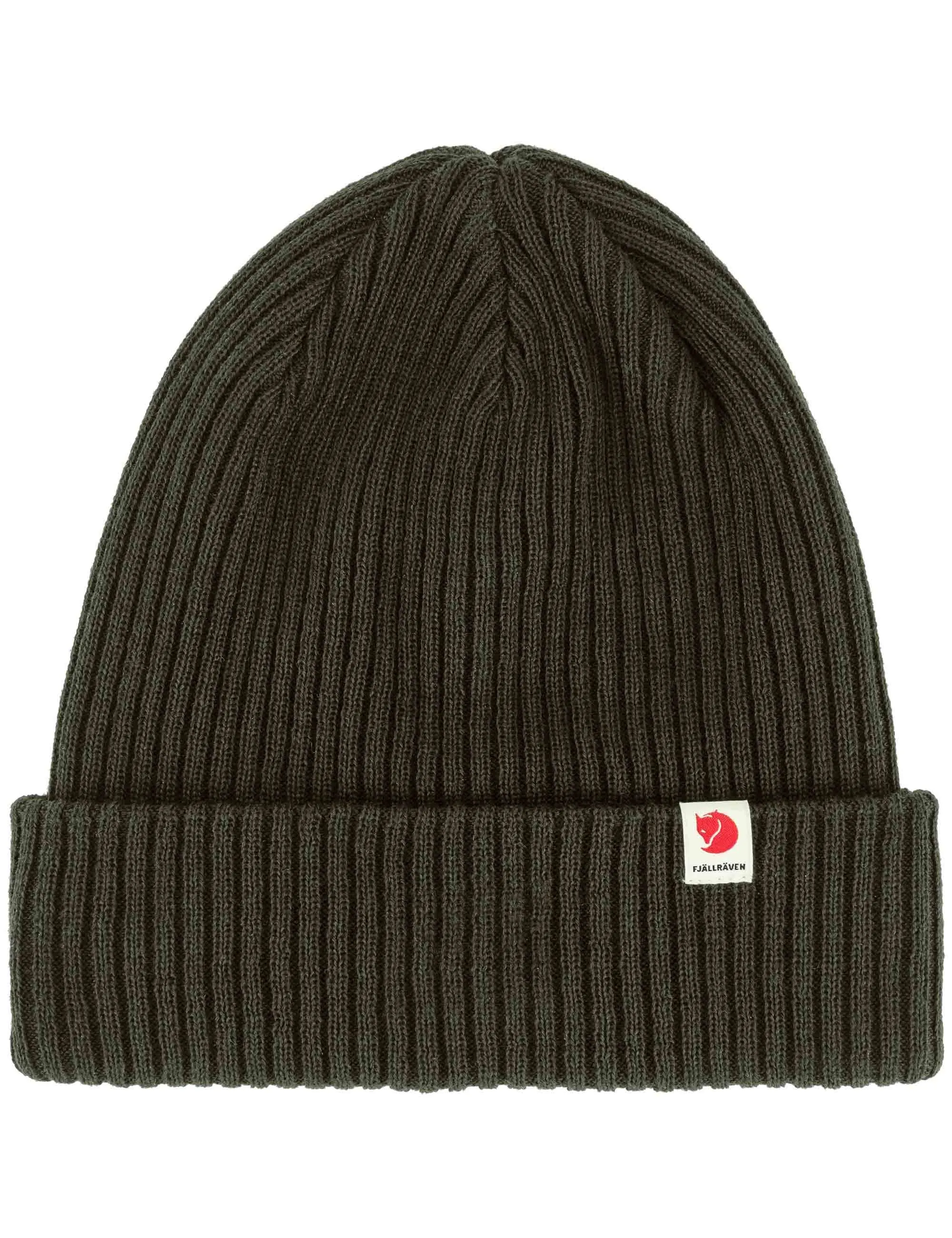 Fjallraven Rib Beanie Hat - Deep Forest