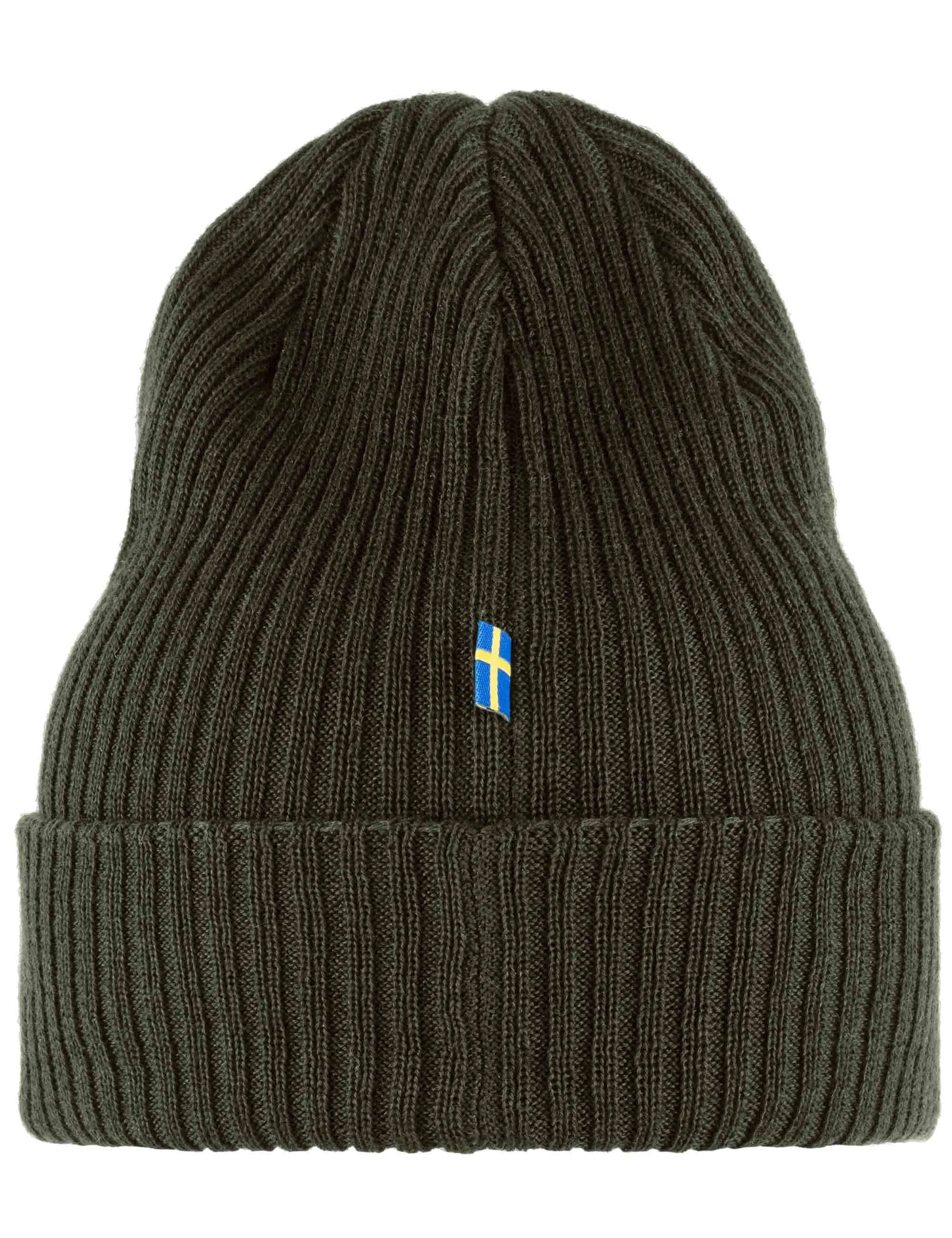 Fjallraven Rib Beanie Hat - Deep Forest