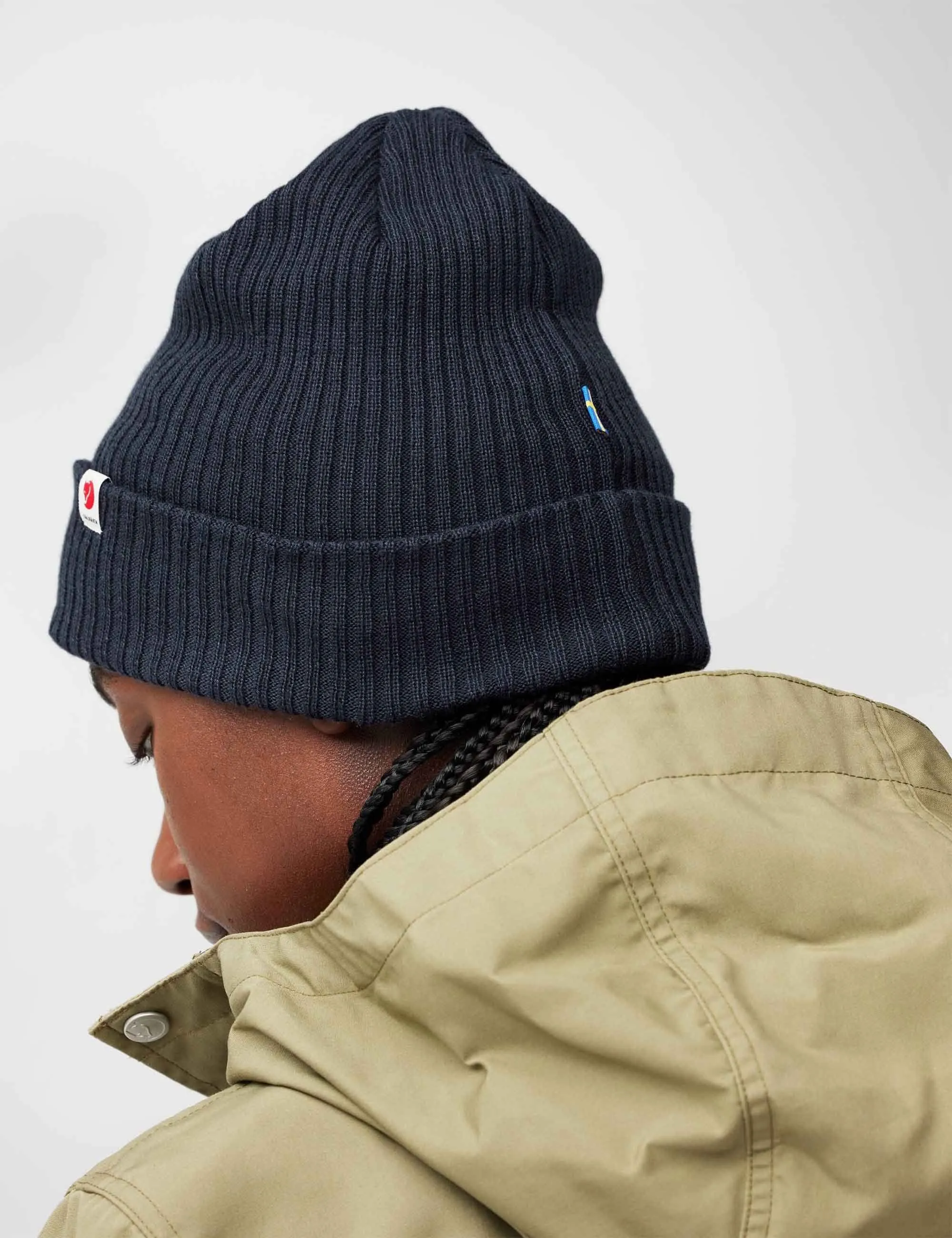 Fjallraven Rib Beanie Hat - Deep Forest