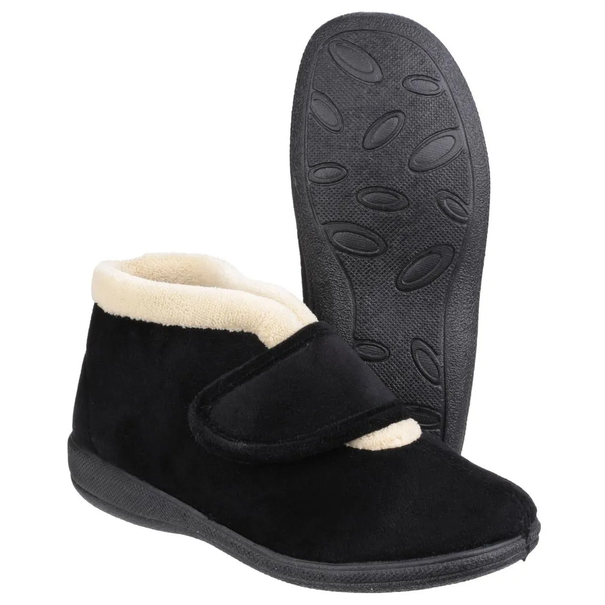 Fleet & Foster Levitt Bootie Slipper Black