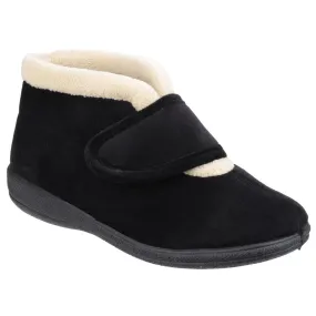 Fleet & Foster Levitt Bootie Slipper Black