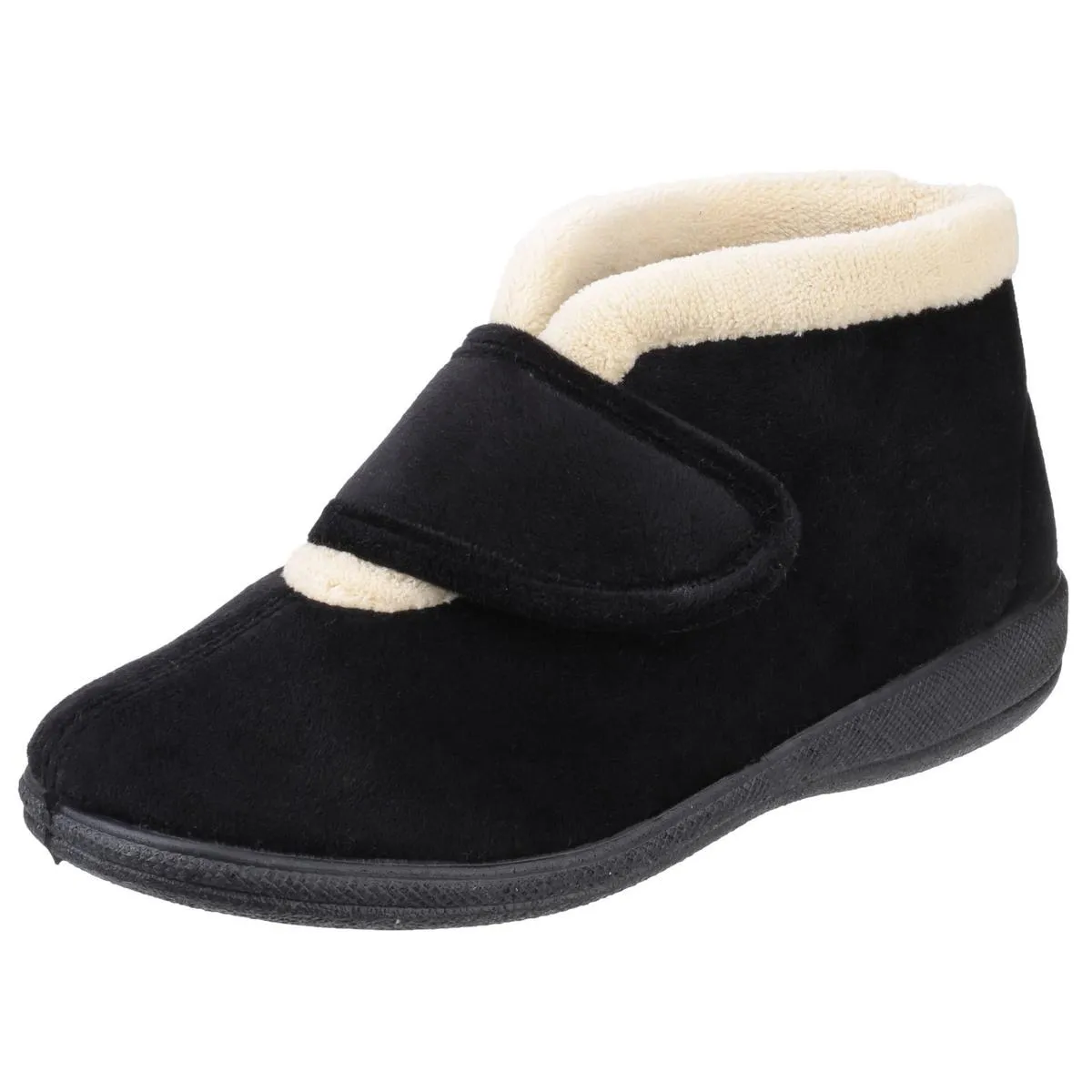 Fleet & Foster Levitt Bootie Slipper Black