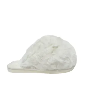 FLOOF Women's Snowball Slipper in Cream