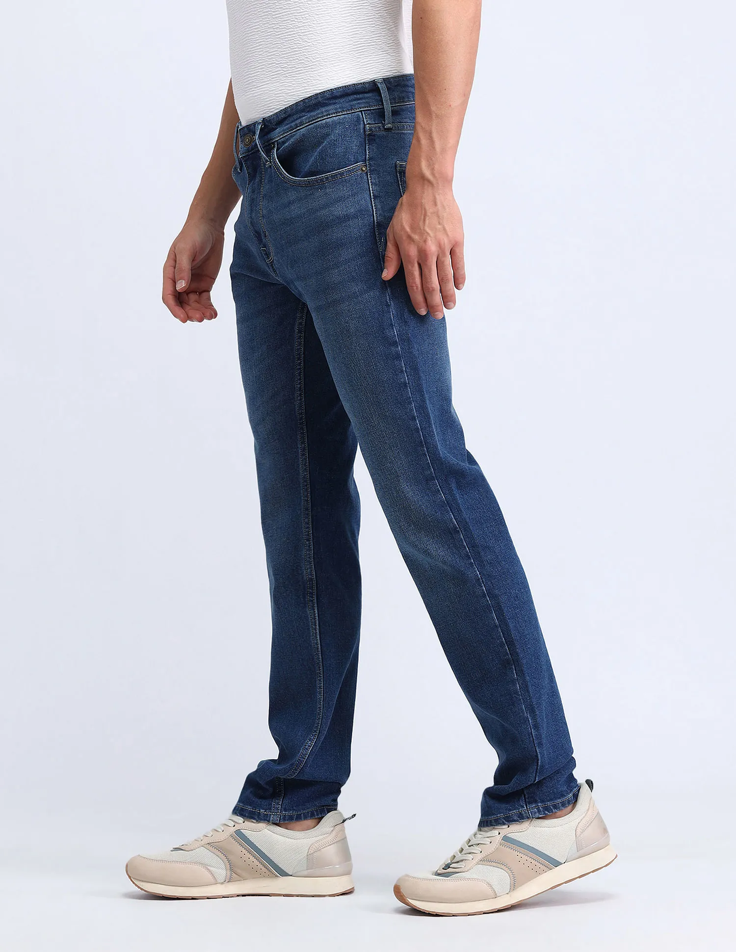 Flying Machine Freddie Slim Straight Fit Jeans