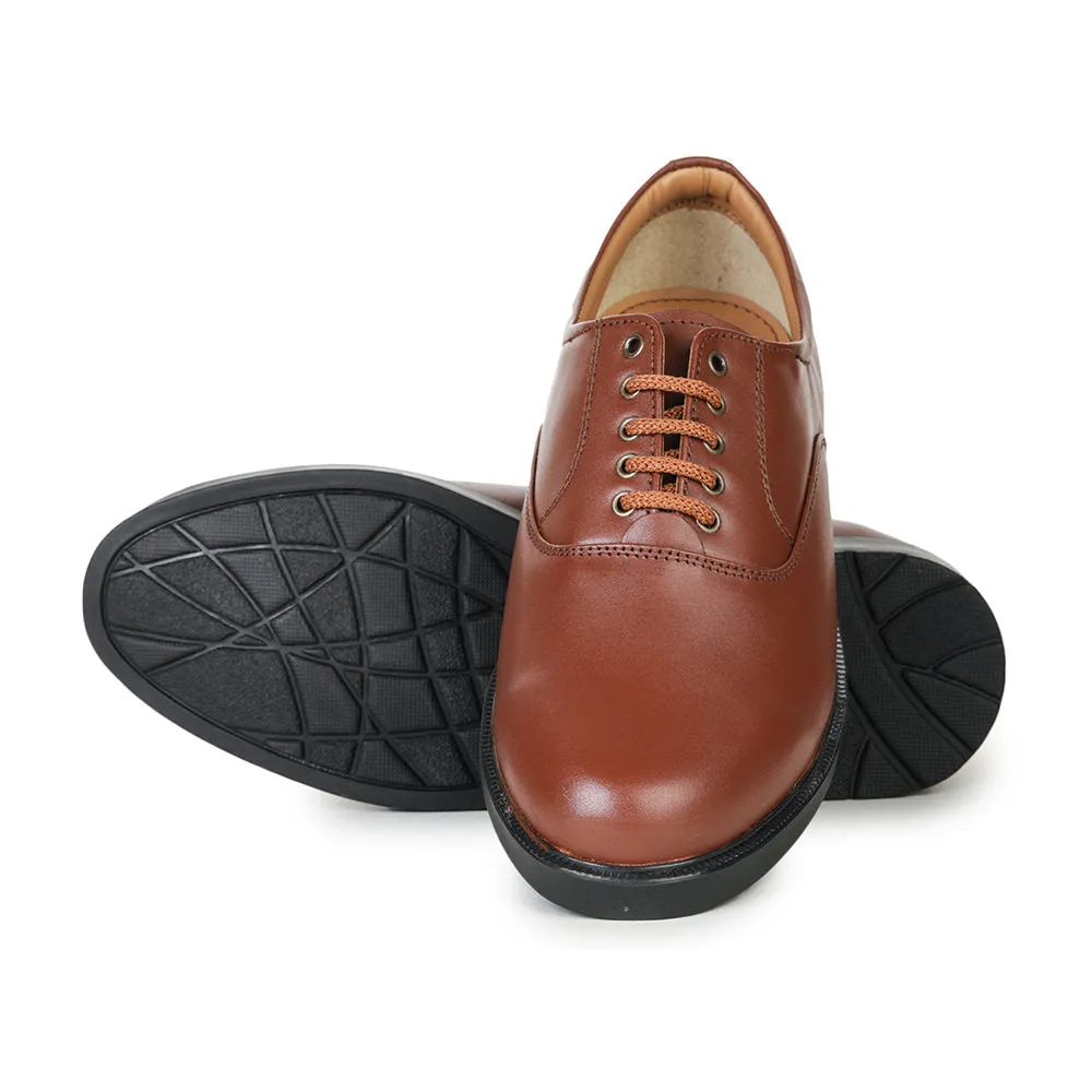 Fortune (Tan) Classic Oxford Shoes For Men By Liberty