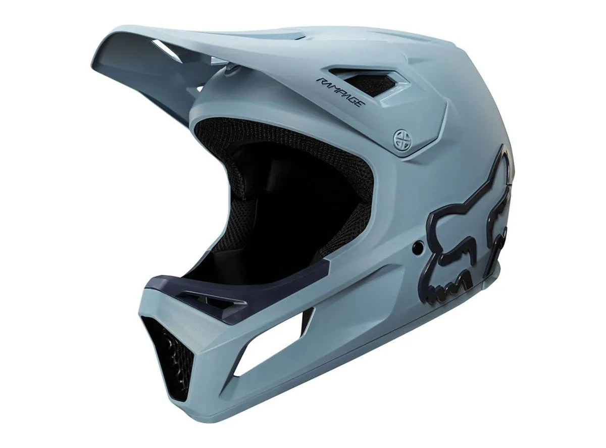 Fox Racing Rampage Full Face Helmet - Youth - Light Blue-Navy - 2020