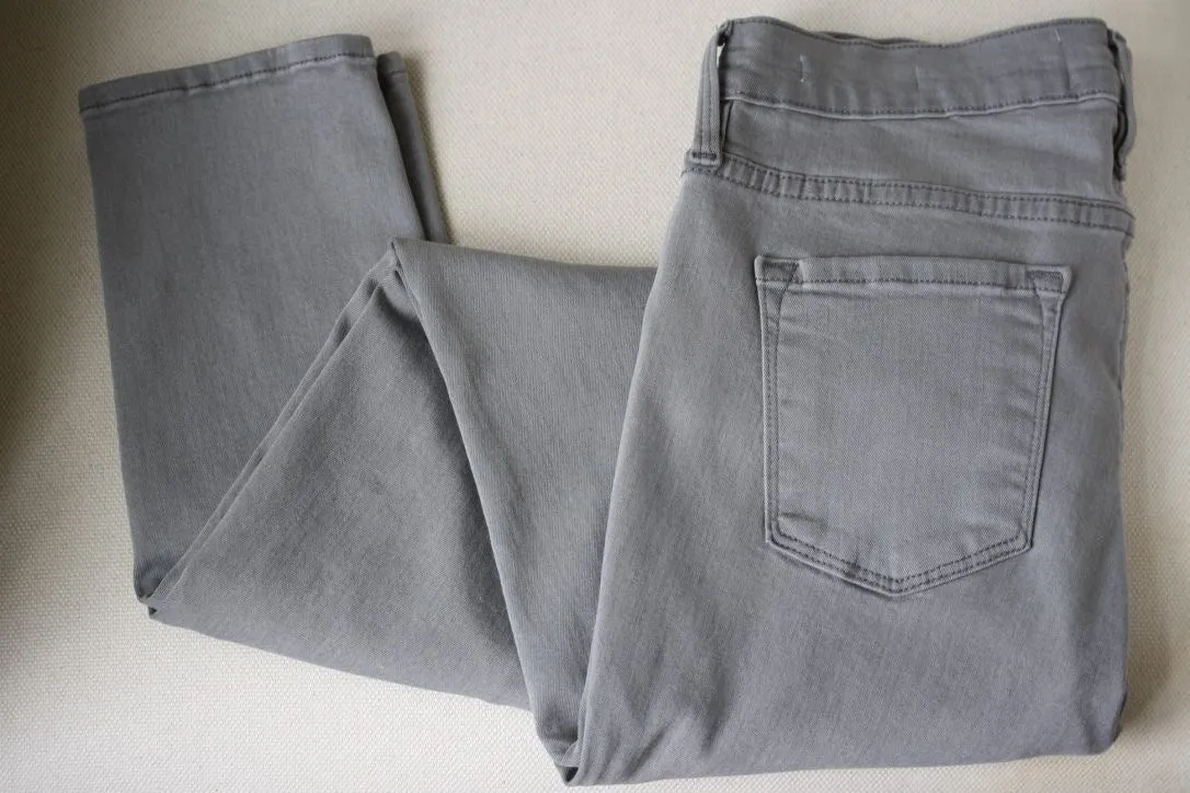 FRAME LE SKINNY DE JEANNE WILSHIRE GREY JEANS W25 UK 6/8