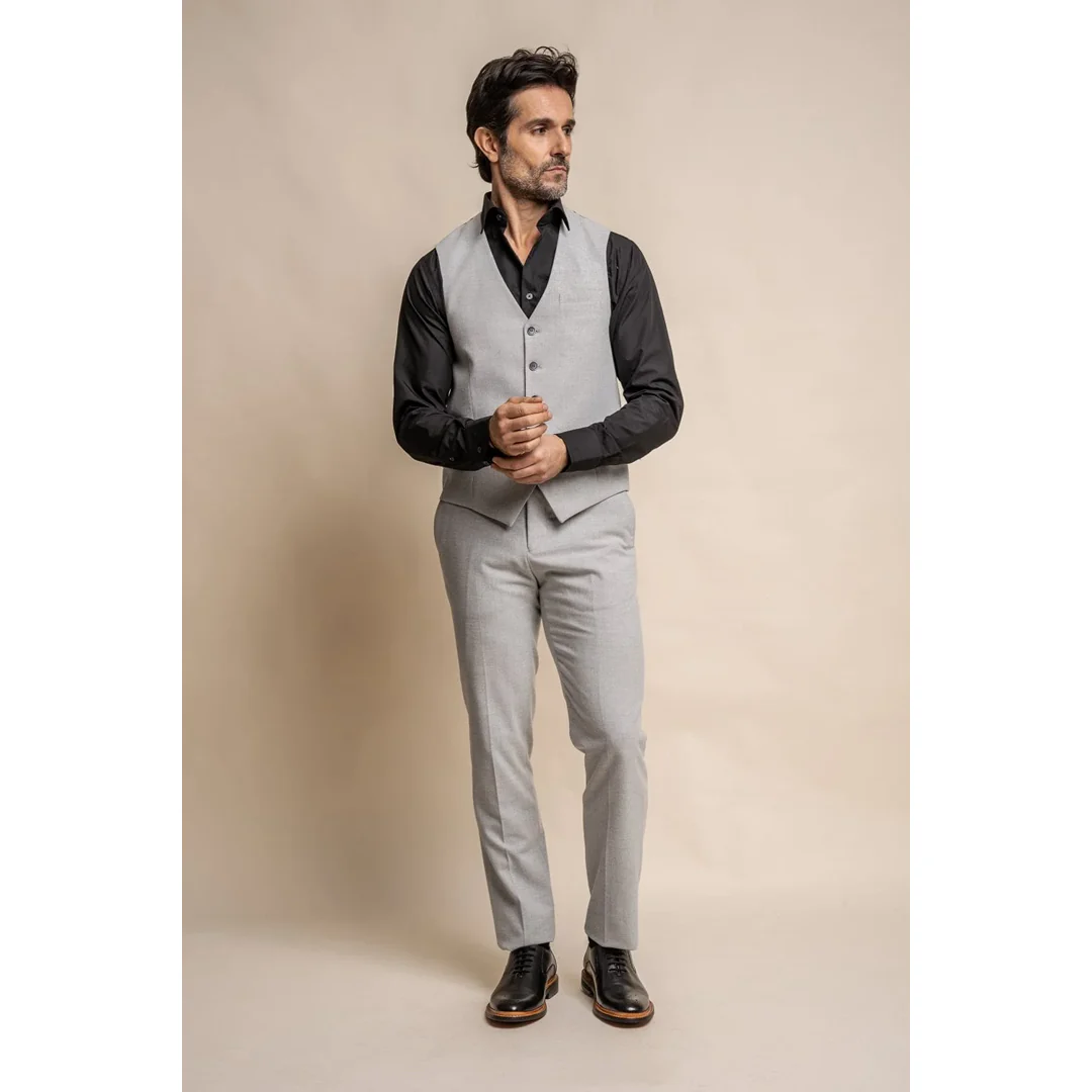 Furious - Men's Classic Grey Waistcoat