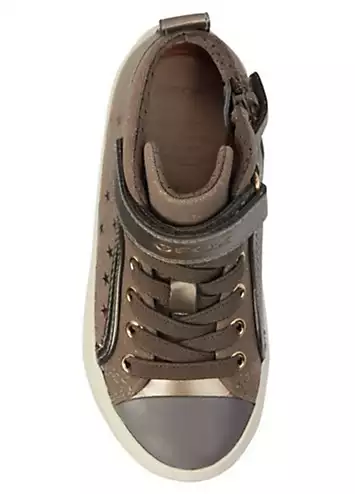 Geox Kids Grey Kalispera Trainers | Grattan