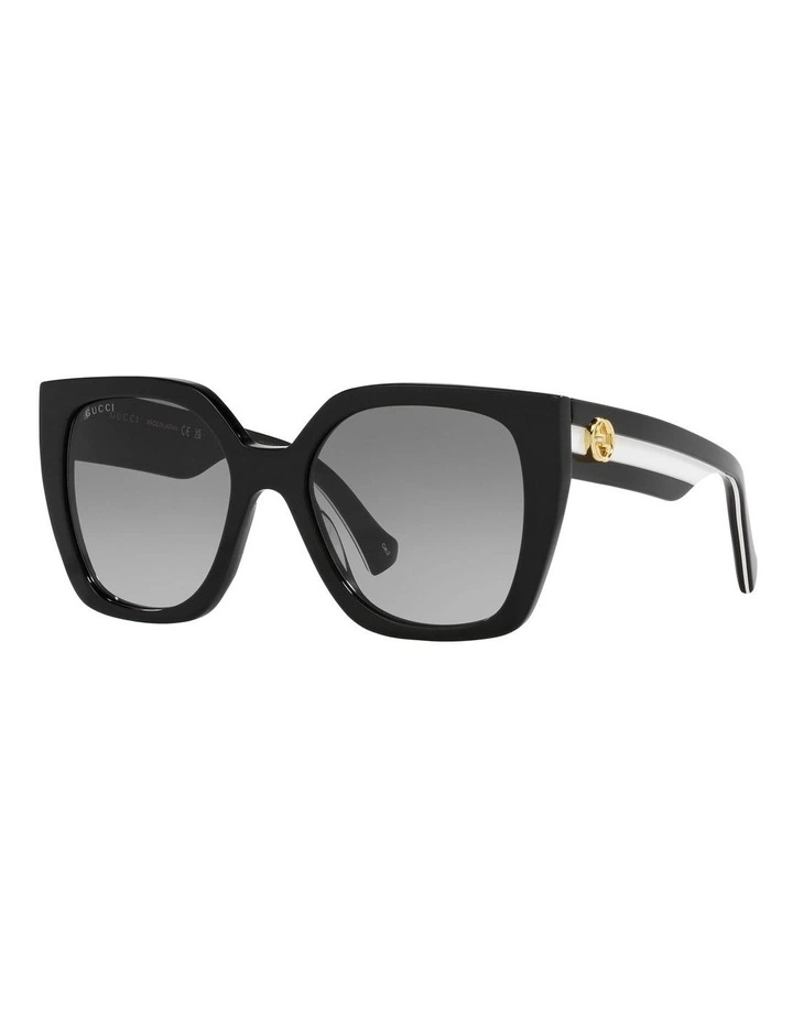 GG1300S Sunglasses in Black