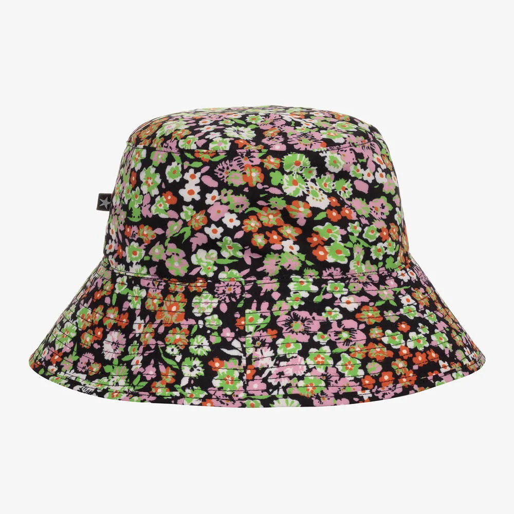 Girls Green Sun Protective Hat (UPF50+)