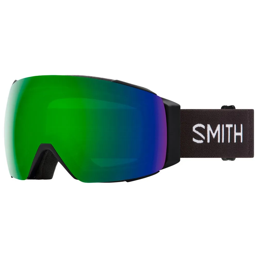 Goggles Smith ---I/O Mag Black Chromapop Sun Green Mirror + Chromapop Storm Rose Flash