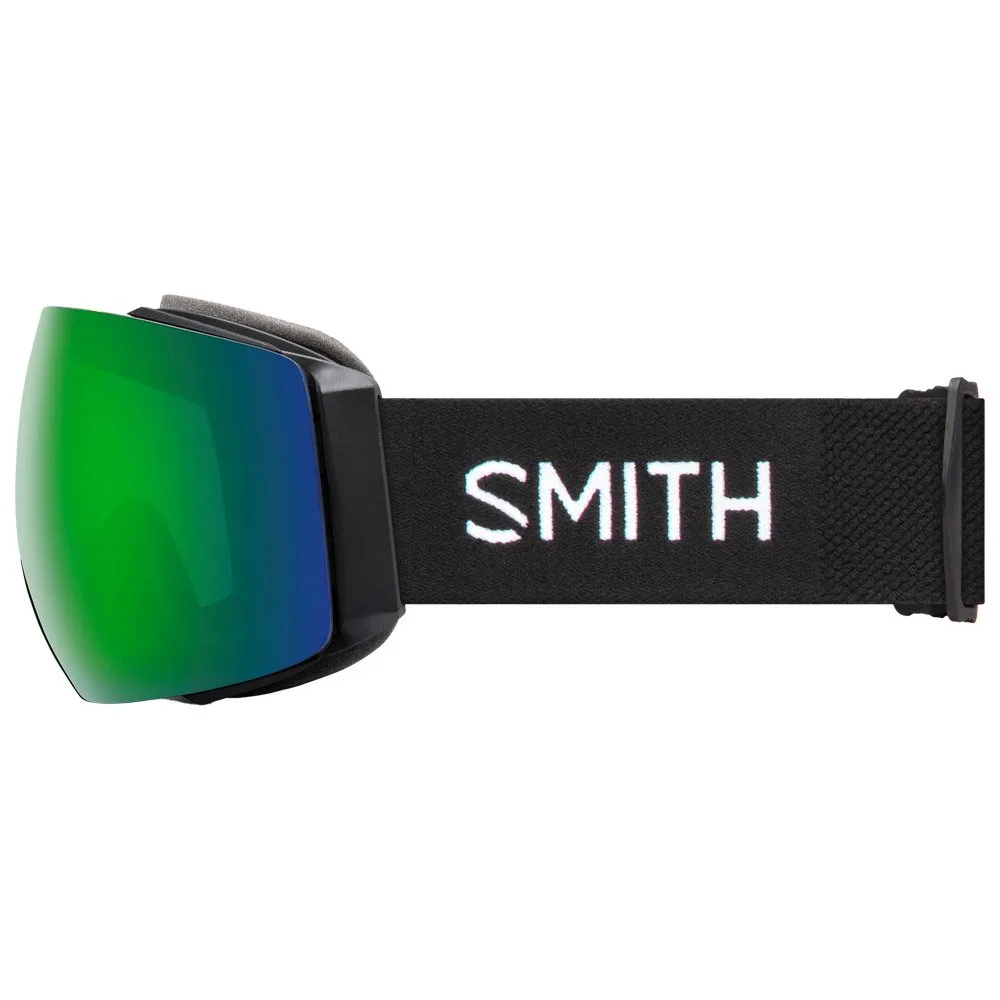 Goggles Smith ---I/O Mag Black Chromapop Sun Green Mirror + Chromapop Storm Rose Flash