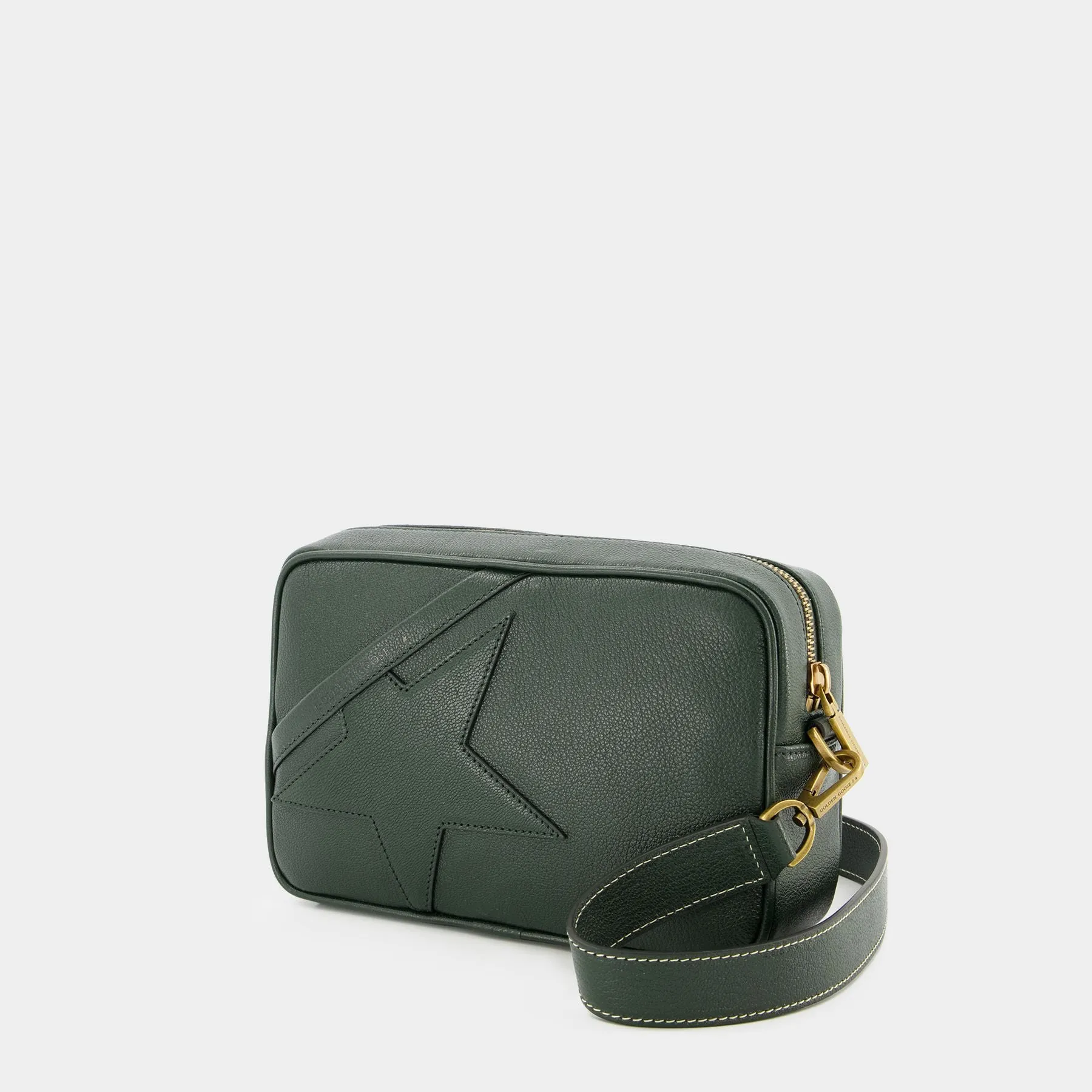 Golden Goose Deluxe Brand  Star Bag in Green Leather