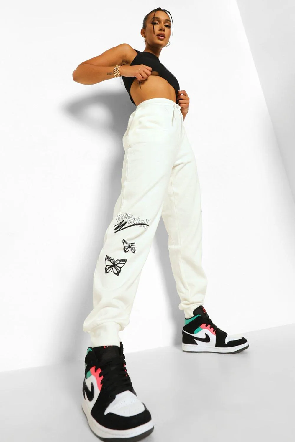 Graffiti Print Joggers