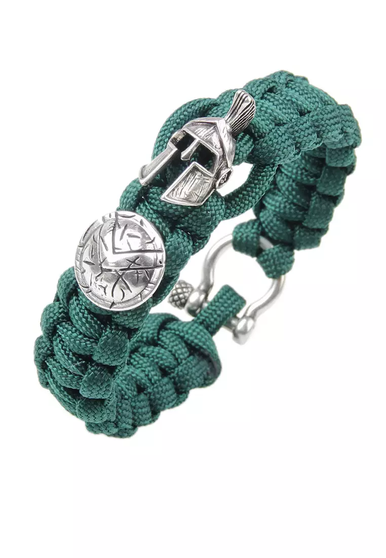 HAPPY FRIDAYS Helmet Shield Paracord Bracelet QNW2472