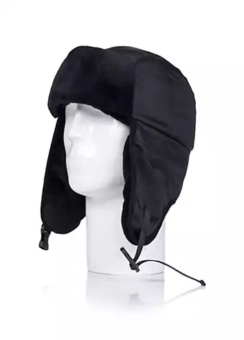 Heat Holders Aviator Hat - Black | Grattan