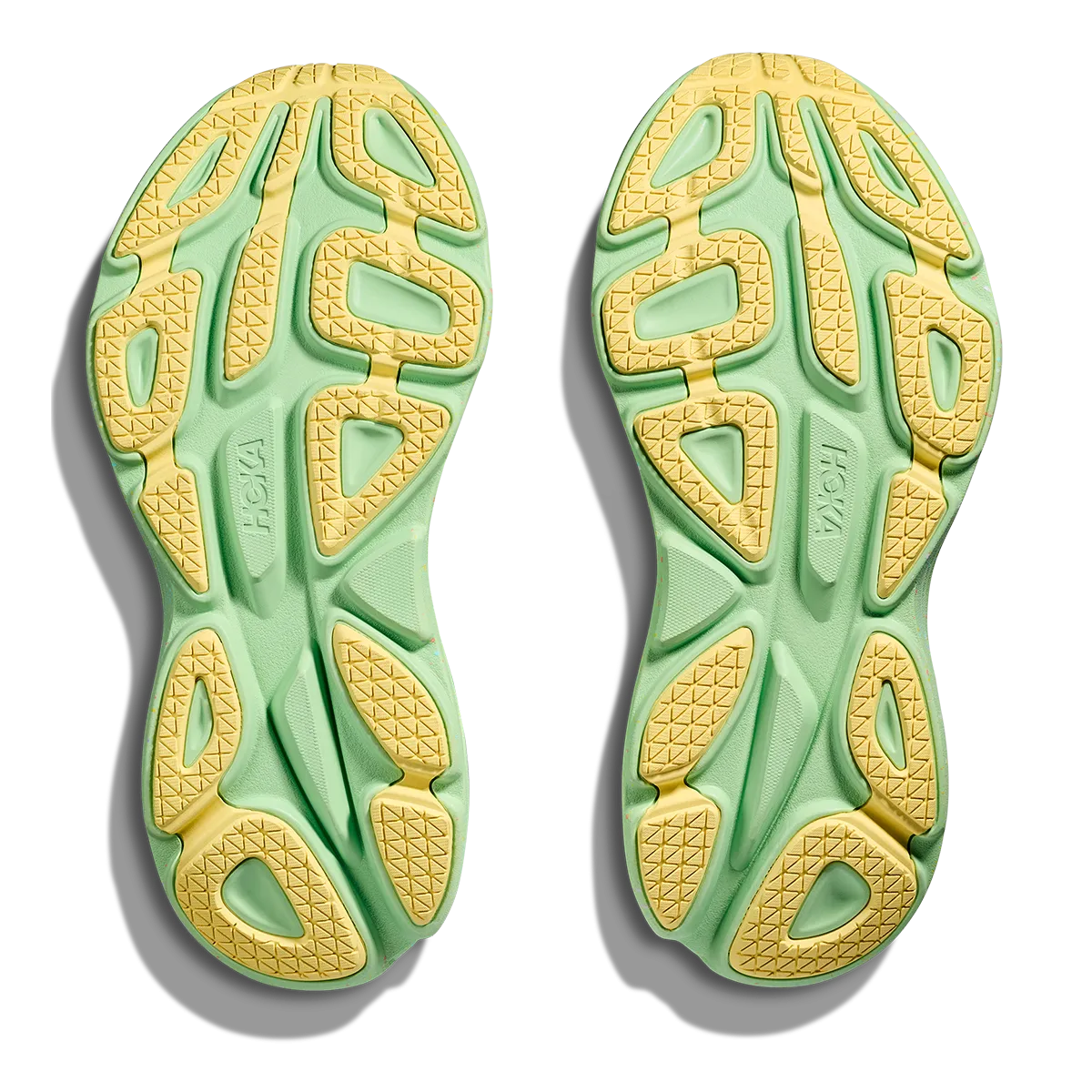 Hoka Bondi 8 - Lime Glow - Lemonade