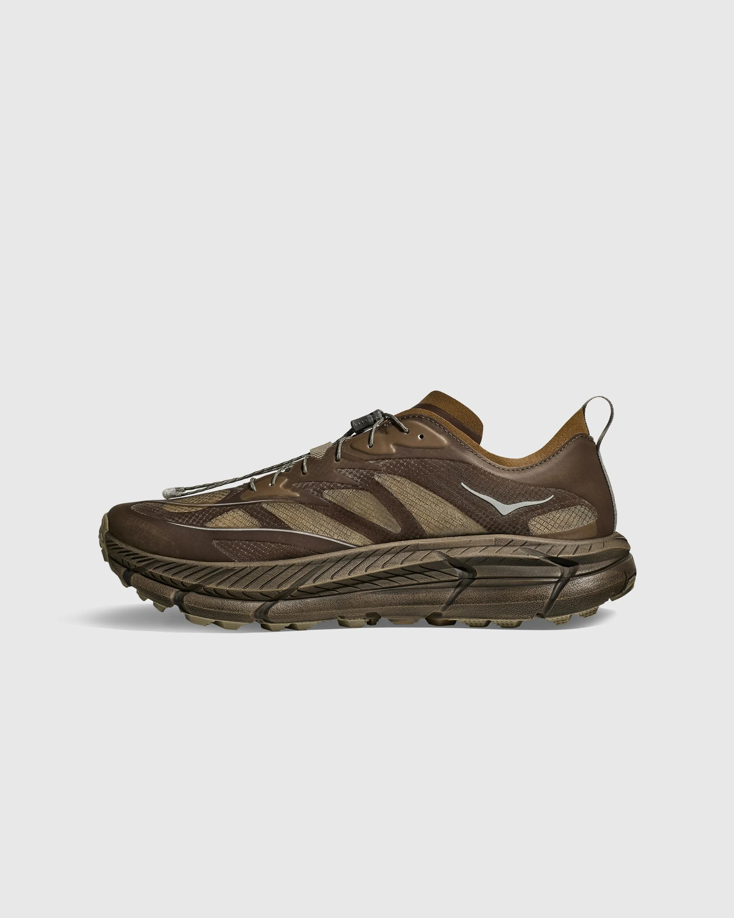 HOKA x Satisfy – U Mafate Speed 4 Lite STSFY RUBBER | Highsnobiety Shop