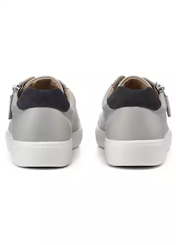 Hotter Light Grey Chase II Women’s Trainers | Grattan