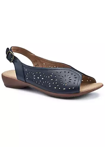 Hotter Navy Sunrise Women’s Sandals | Grattan