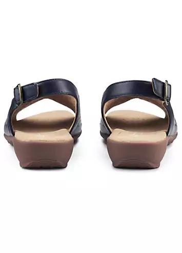 Hotter Navy Sunrise Women’s Sandals | Grattan