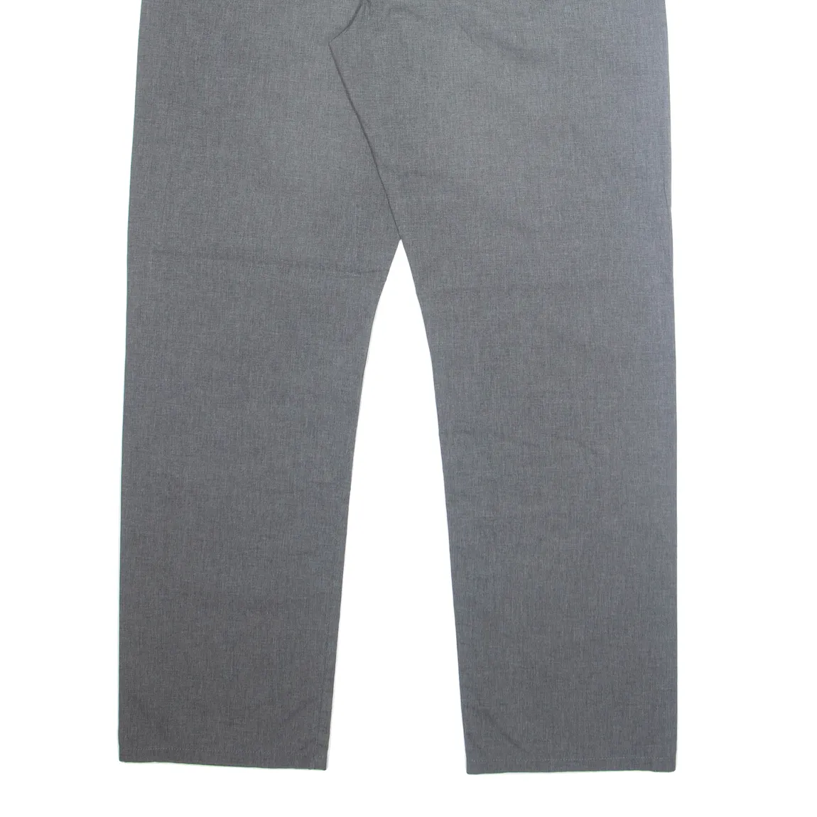 HUGO BOSS Mens Trousers Grey Regular Straight W36 L32