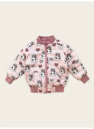 Huxbaby Reversible Bomber | Bunny Love