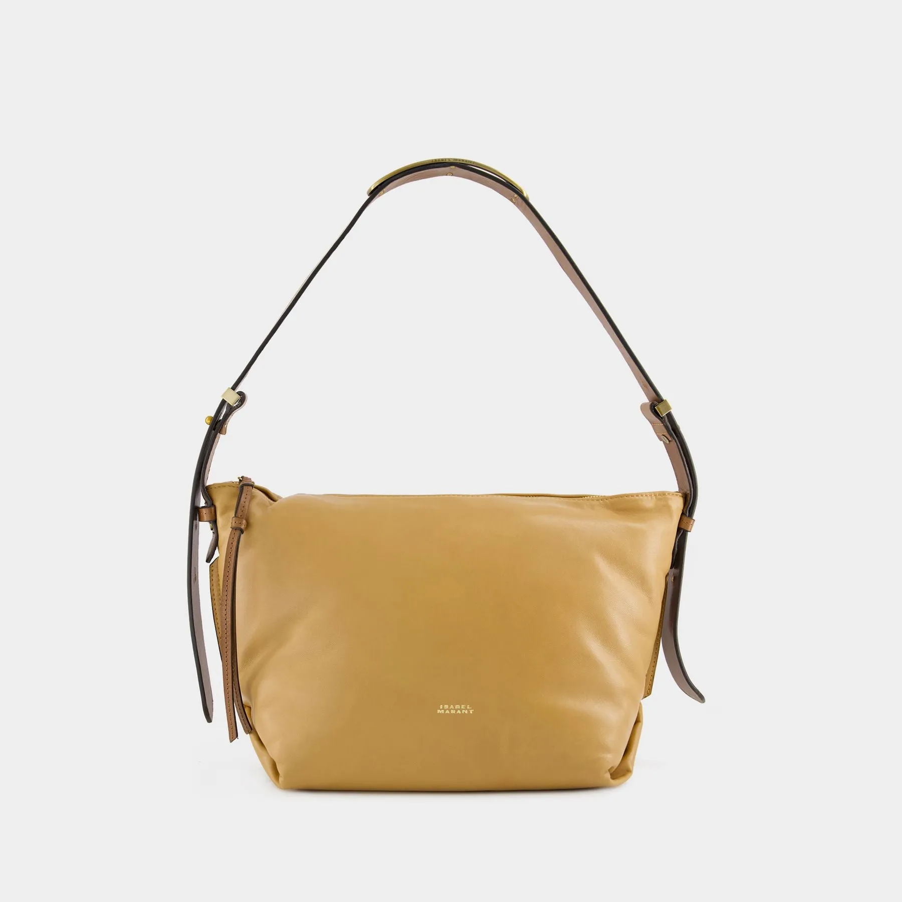 Isabel Marant  Leyden Shoulder Bag - Isabel Marant - Leather - Gold Beige