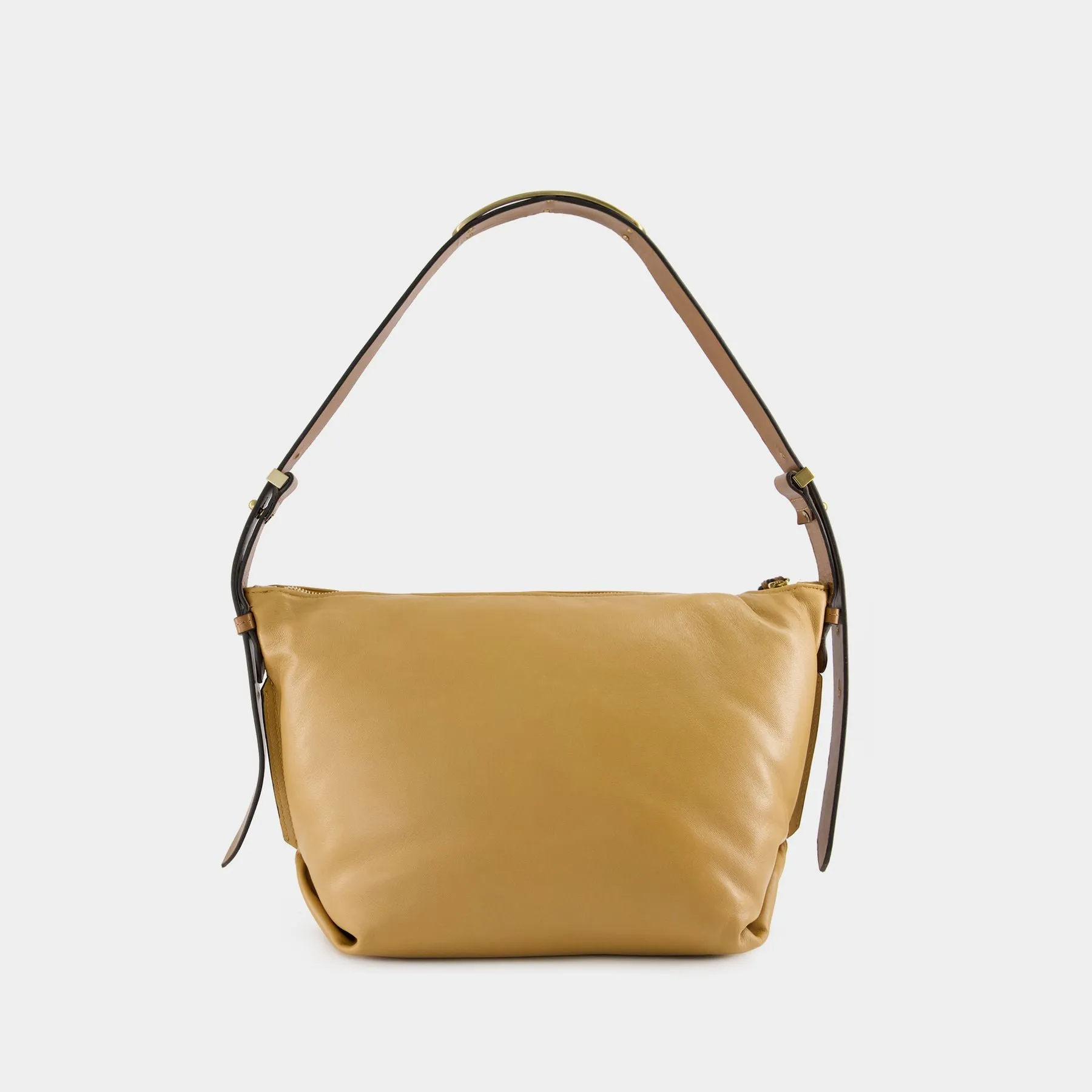 Isabel Marant  Leyden Shoulder Bag - Isabel Marant - Leather - Gold Beige