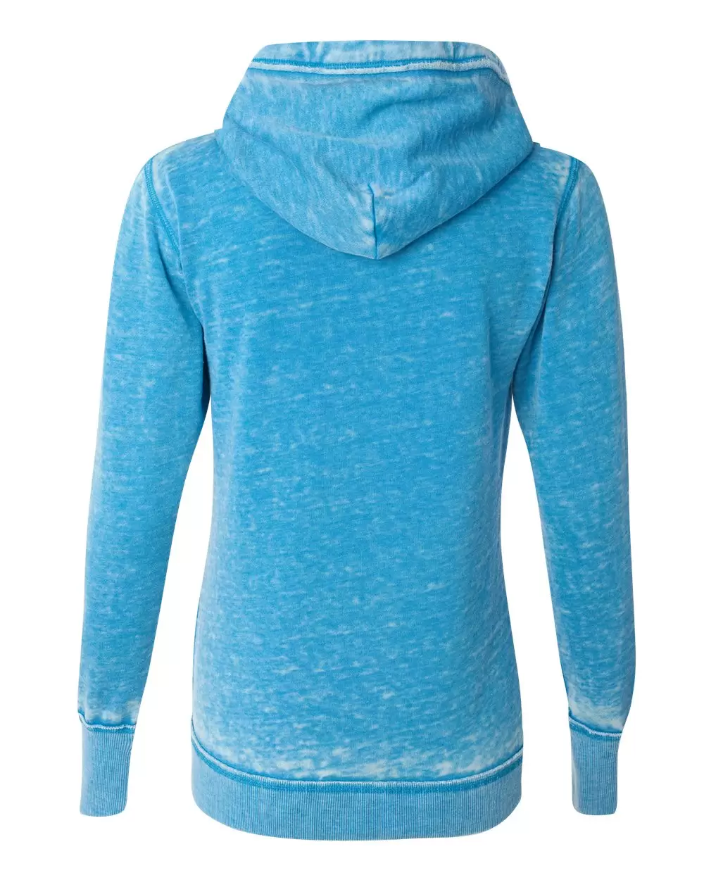 J America 8913 Women's Zen Fleece Full-Zip Hooded Sweatshirt SKU: 8913