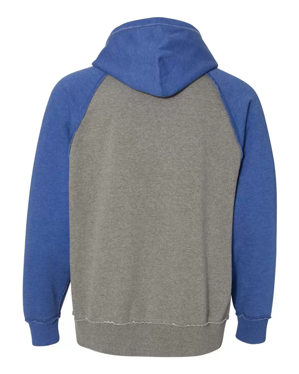 J8885 J-America Adult Vintage Heather Hooded Fleece SKU: J8885