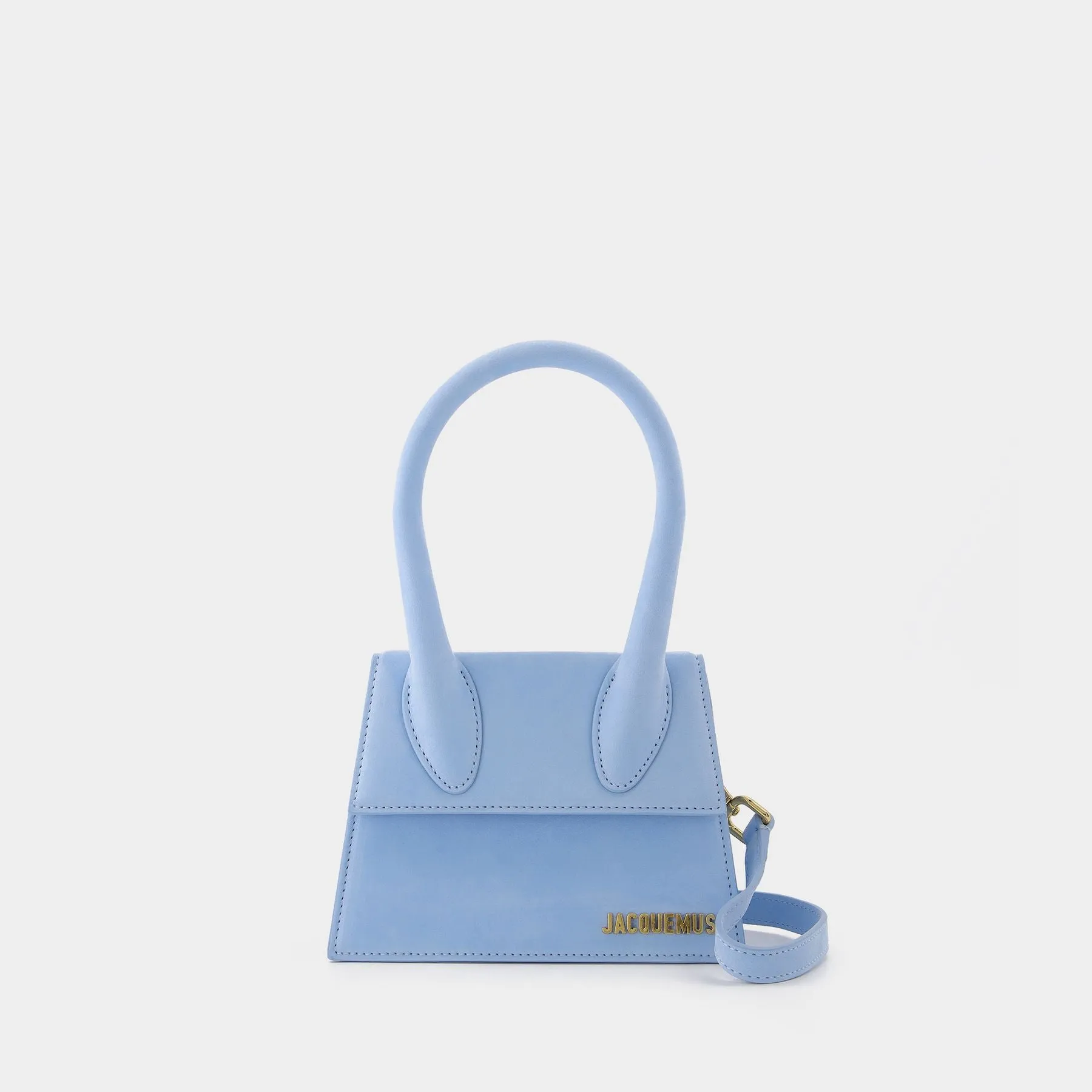 Jacquemus  Le Chiquito bag Medium in Blue Leather