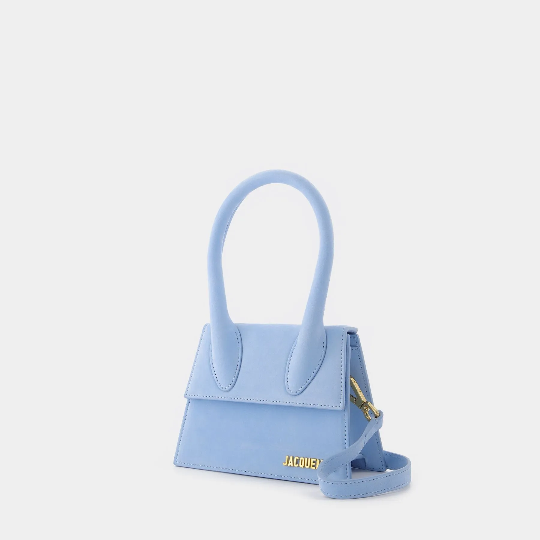 Jacquemus  Le Chiquito bag Medium in Blue Leather