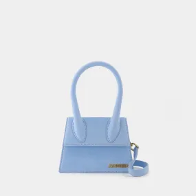 Jacquemus  Le Chiquito bag Medium in Blue Leather