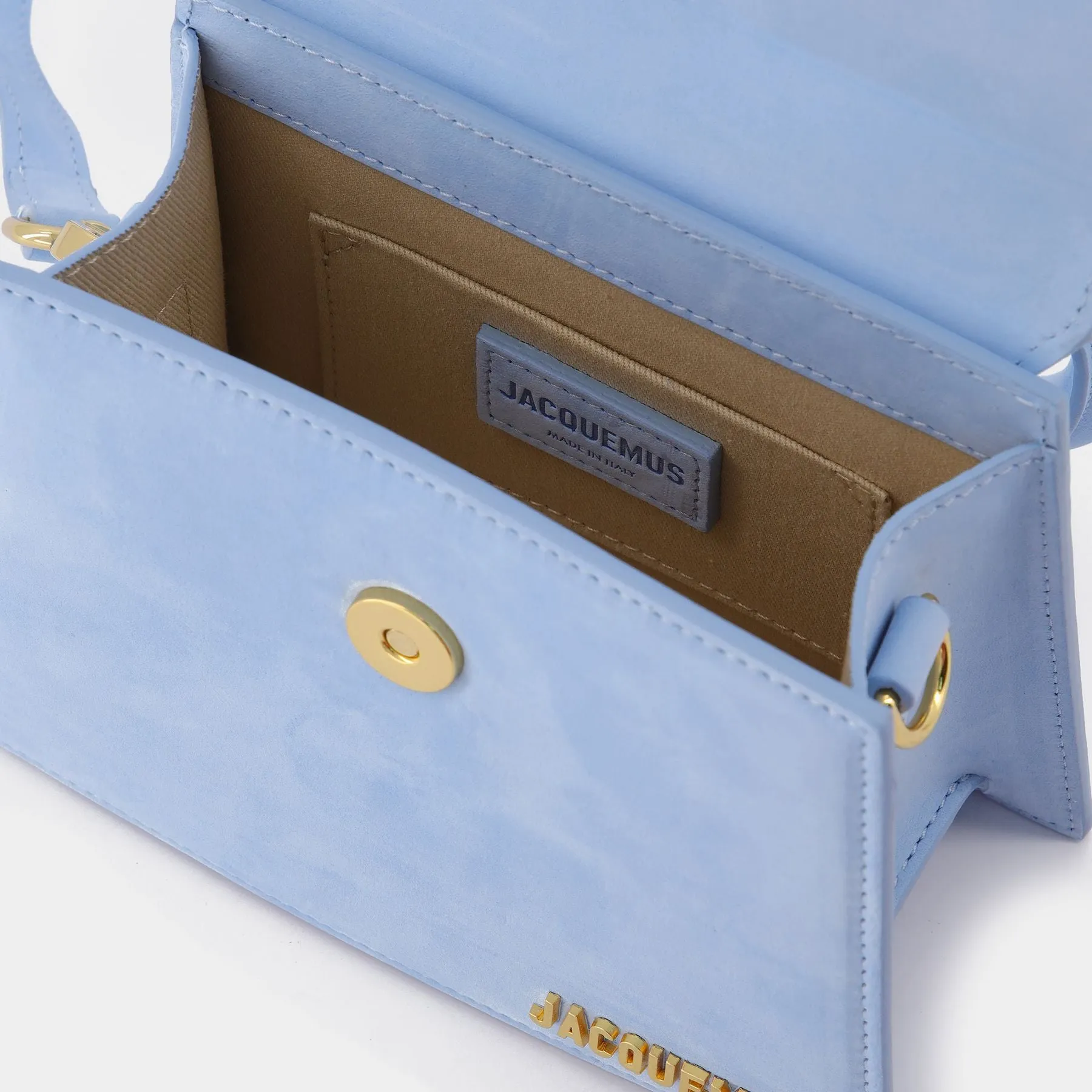 Jacquemus  Le Chiquito bag Medium in Blue Leather