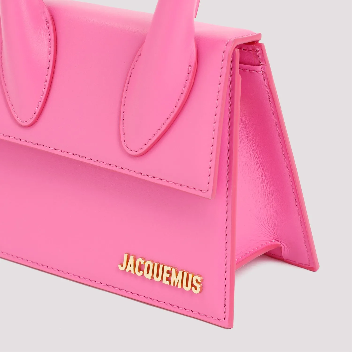 JACQUEMUS Stylish and Chic Medium Leather Handbag for Women