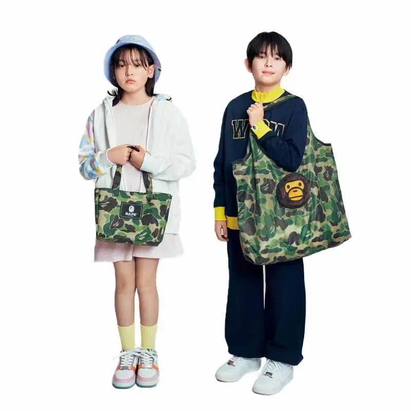 Japanese magazine gift Ape Bape Kids Shoulder Bag 3 in 1