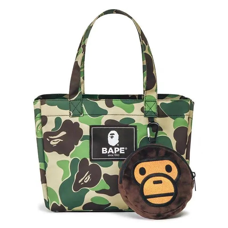 Japanese magazine gift Ape Bape Kids Shoulder Bag 3 in 1