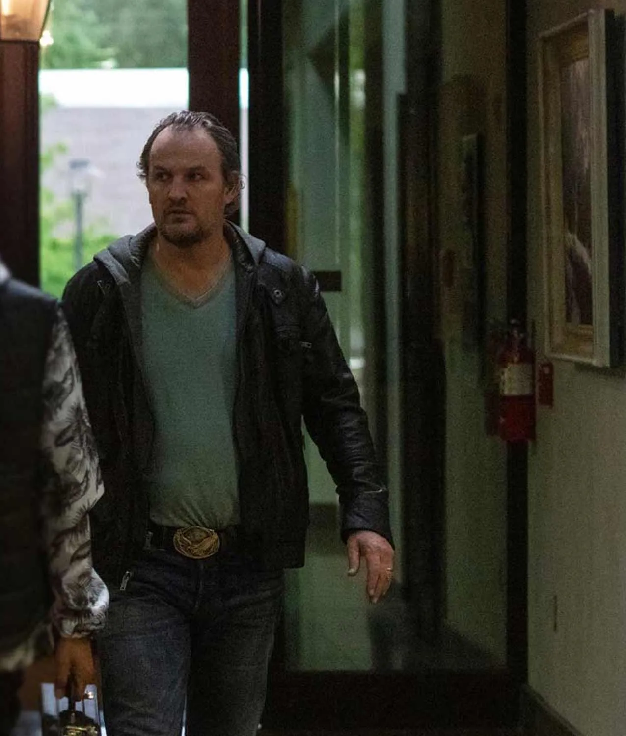 Jason Clarke Silk Road Rick Bowden Leather Jacket | ABBRACI