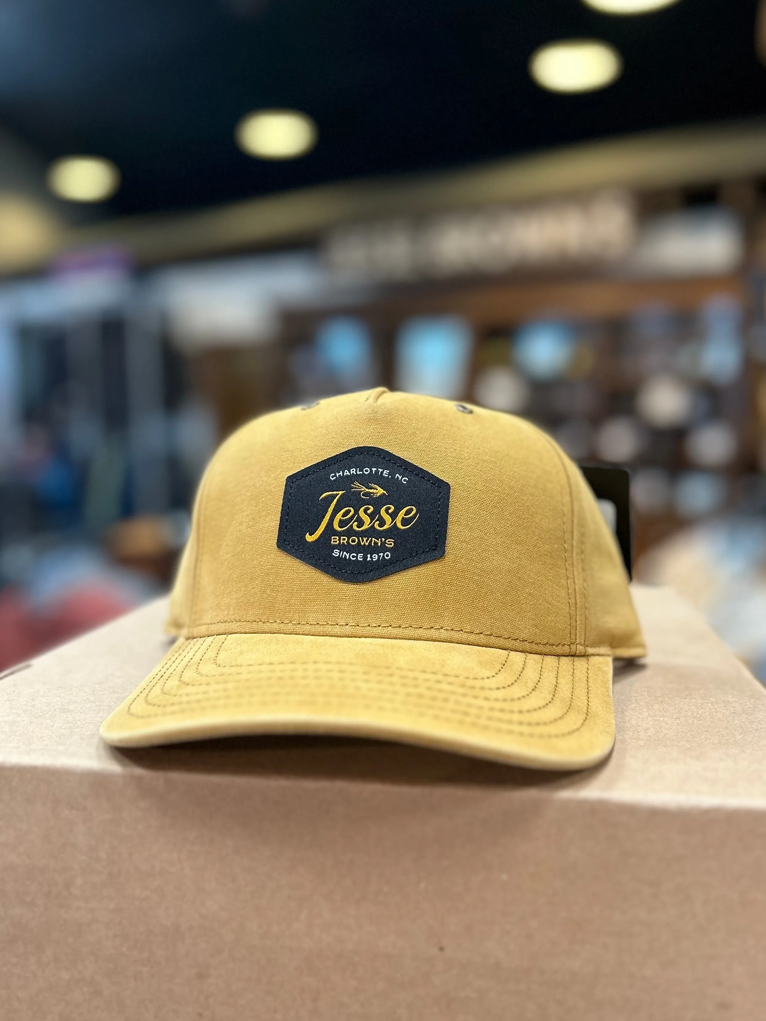 Jesse Brown's Fly Shop Patch Trucker Hat