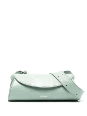 Jil Sander Capsule    Jil Sander Capsule Cannolo Mini Leather Handbag