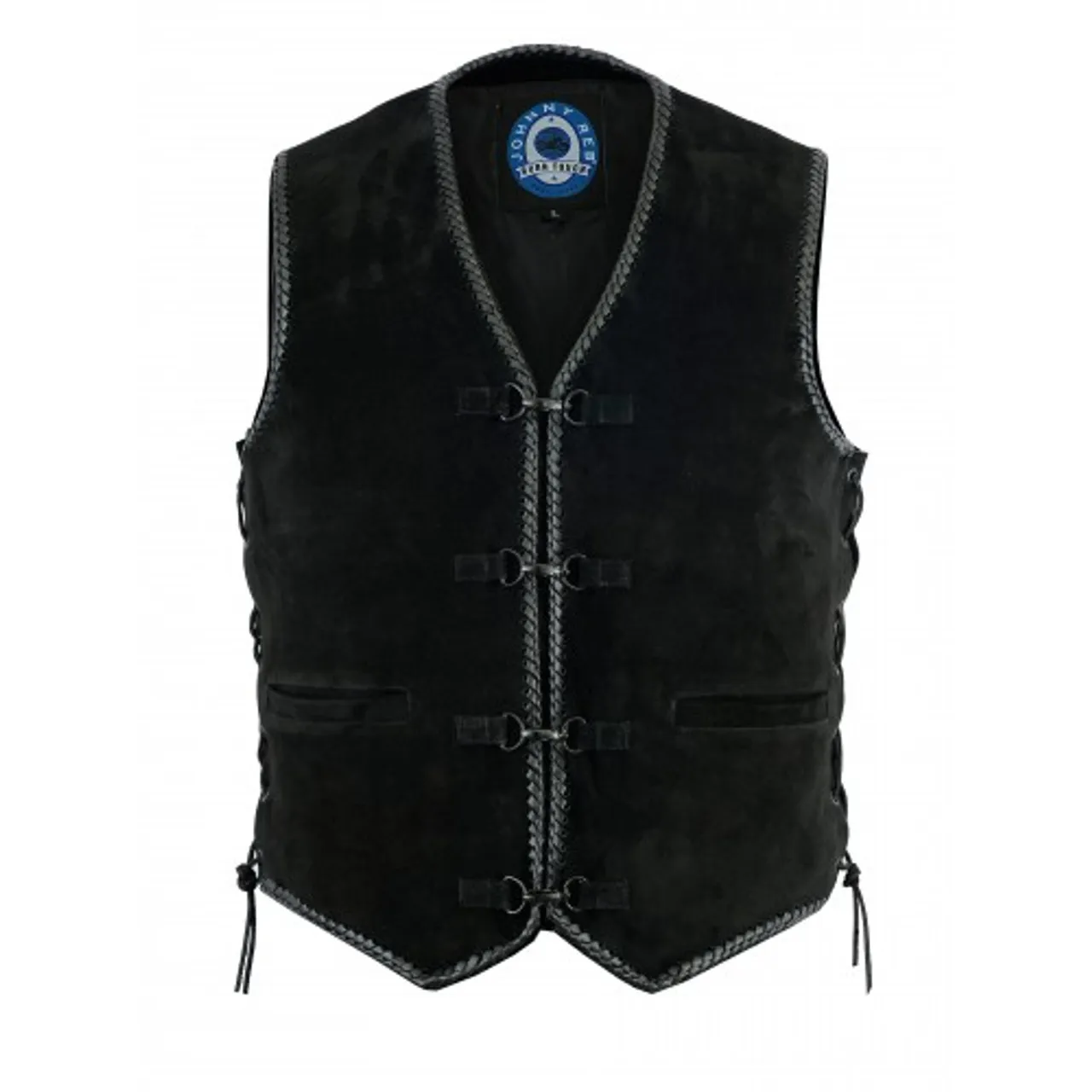 Johnny Reb Lightning Ridge Suede Leather Vest