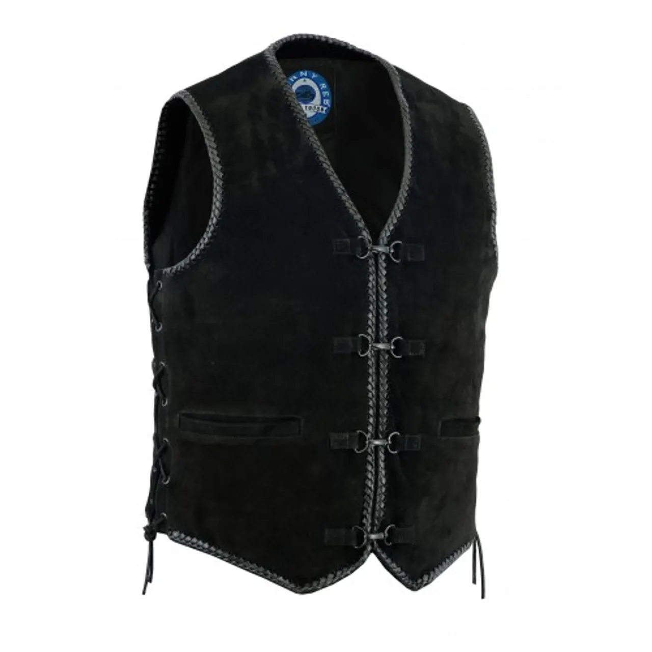 Johnny Reb Lightning Ridge Suede Leather Vest