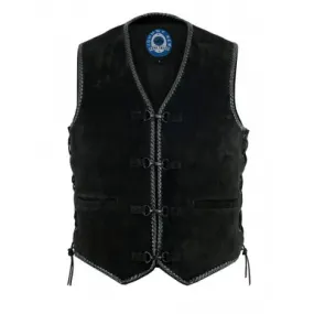 Johnny Reb Lightning Ridge Suede Leather Vest