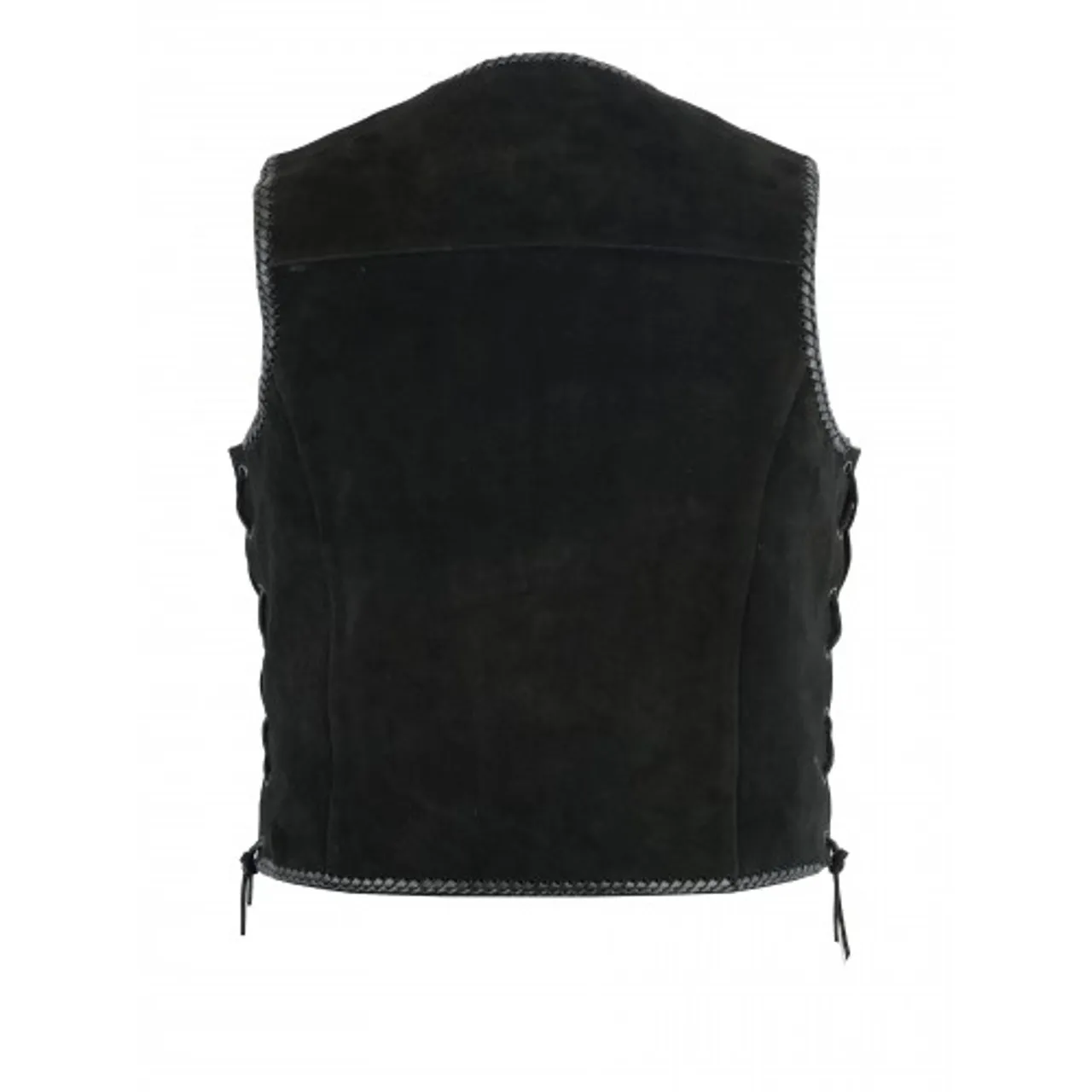 Johnny Reb Lightning Ridge Suede Leather Vest